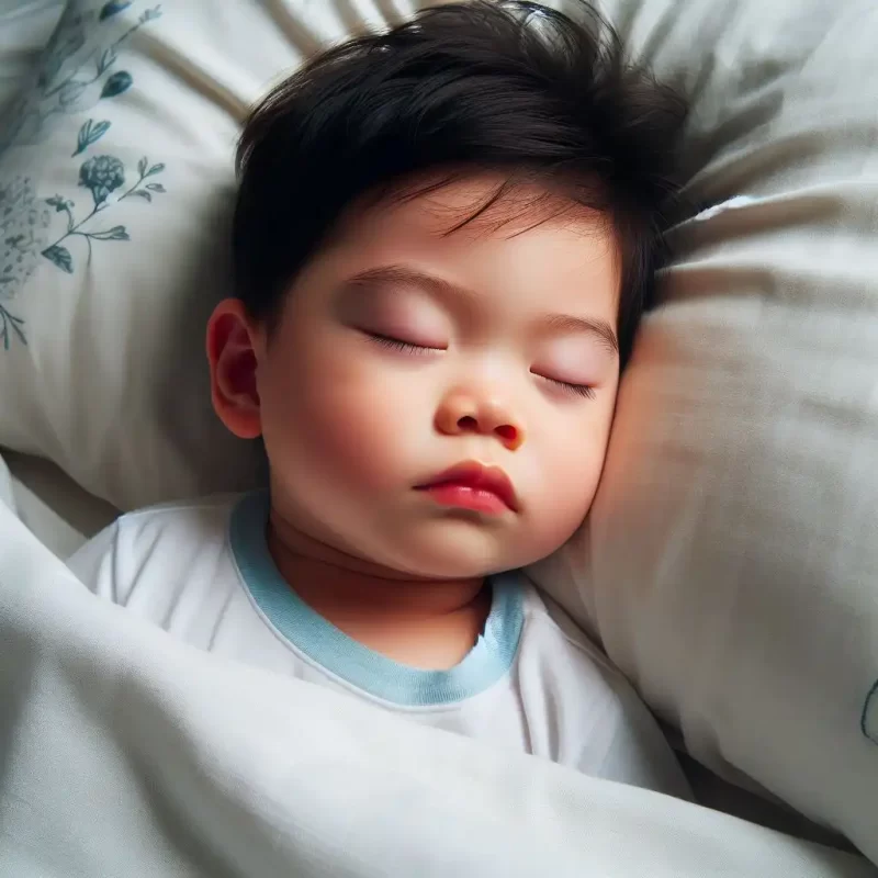Trẻ ngủ hay bị giật mình và cách cải thiện